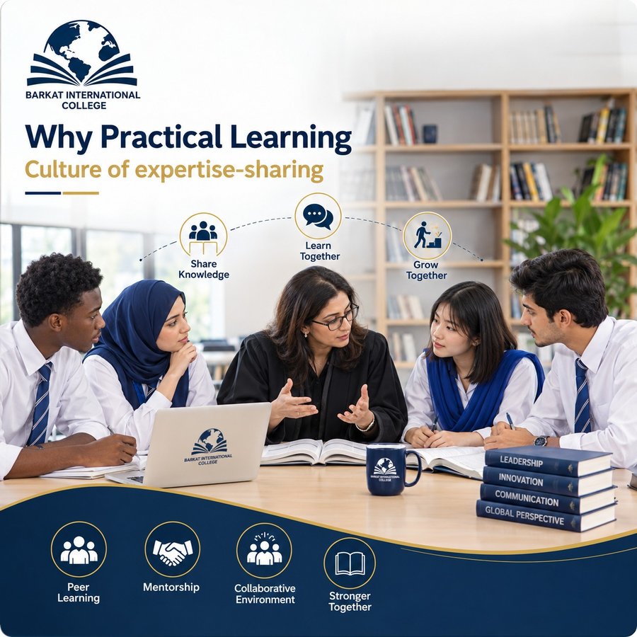 Why Practical Learning — Culture of expertise-sharing