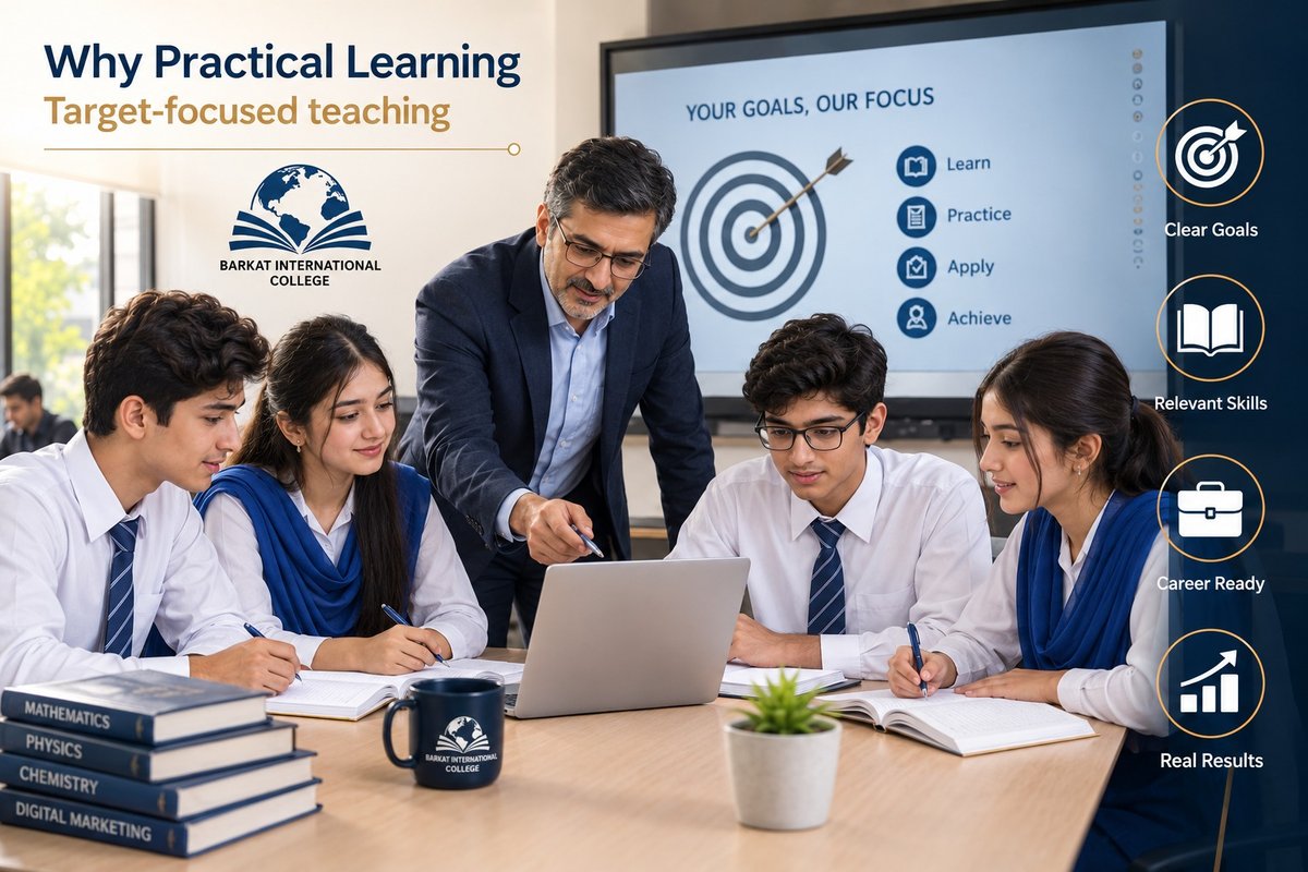 Why Practical Learning — Target-focused teaching