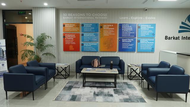 Wall Displays at Barkat International College